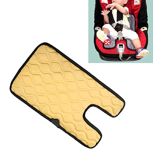 Wewoo Universal Baby Car Allume-cigarette Plug Housse de selle siège chauffant Chauffage Seat coussin électriqueTaille 310x 440 + 210 x8mm Beige