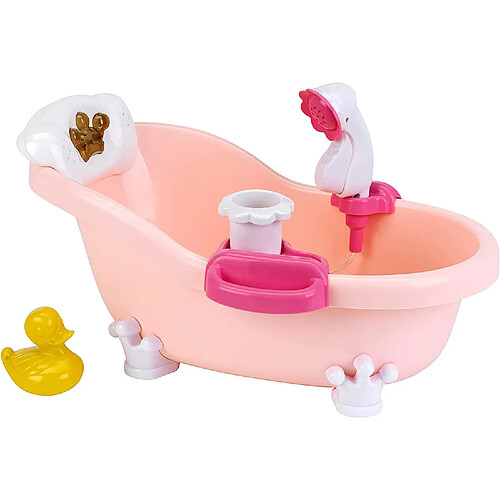 Theo Klein Baby Coralie – Baignoire avec fonctions mousse, sons et lumière