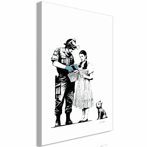 Paris Prix Tableau Imprimé Dorothy & Policeman 40 x 60 cm