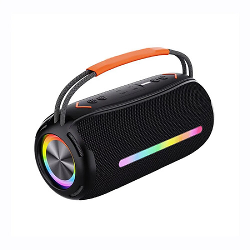 Yonis Enceinte Bluetooth 20W RGB Stéréo 3D Portable