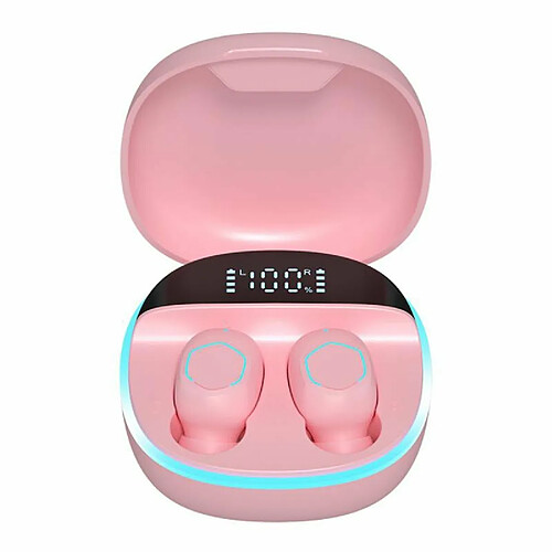 M13 Tws Sans Fil Bluetooth 5.4 Casque Intra-Auriculaire Binaural Stéréo Musique Écouteurs Mini Sport Écouteurs Rose