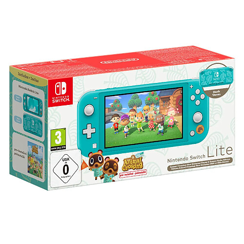 Nintendo Switch Lite Animal Crossing: New Horizons Timmy & Tommy Aloha Edition portable game console