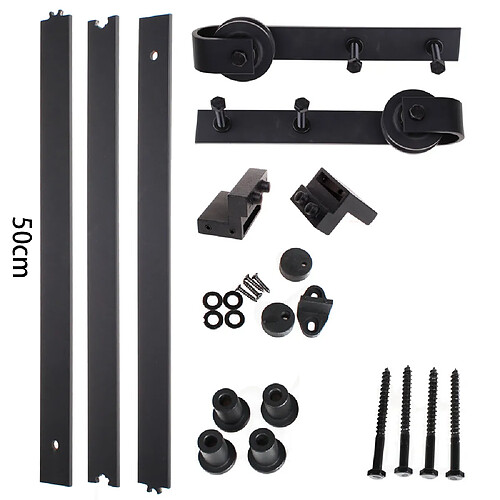 Quincaillerie Kit de Rail pour Porte Coulissante Hardware - 120 cm