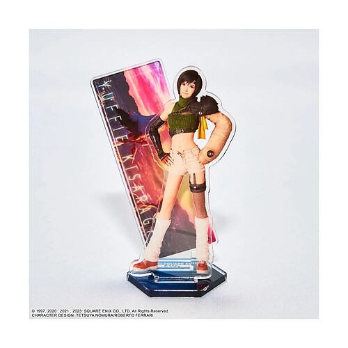 Square-Enix Final Fantasy VII Remake Integrade - Figurine acrylique Yuffie Kisaragi 8 cm