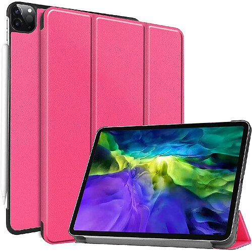 Universal Étui intelligent pour le nouvel iPad Pro 11 pouces 2020 Case 2e génération, couverture de boîtier Smart Trifold Lightweight With Auto Sleep / Wake pour iPad Pro 11 2020/201