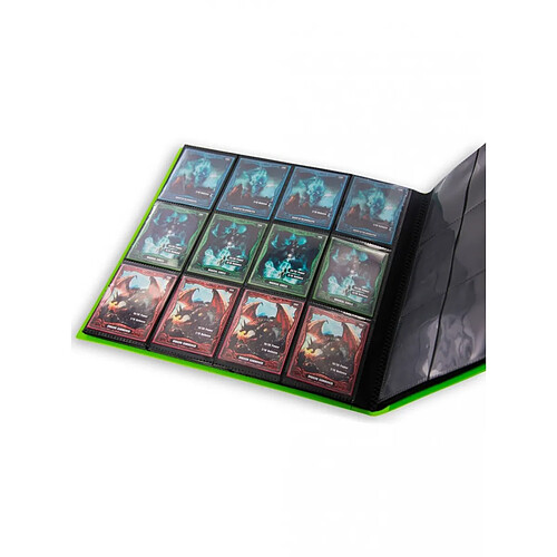 Ultimate Guard QuadRow Jeu de cartes FlexXFolio 12 pochettes vert clair