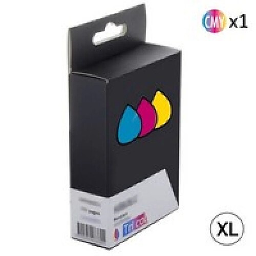 TONER SERVICES Générique HP 304XL Cartouche d'encre couleurs (N9K07AE)