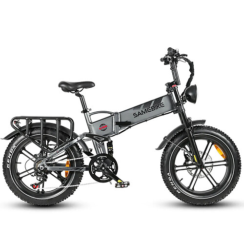 Vélo électrique SAMEBIKE RS-A02 - moteur 750W batterie 48V17AH autonomie 55KM frein à disque hydraulique - Gris