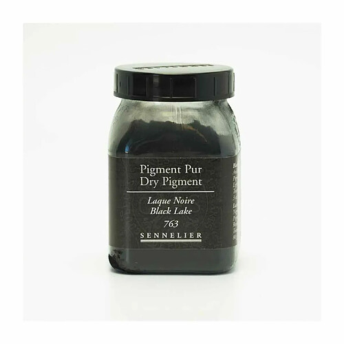 Raphael Pigment pour création de peinture - pot 80 g - Laque noire