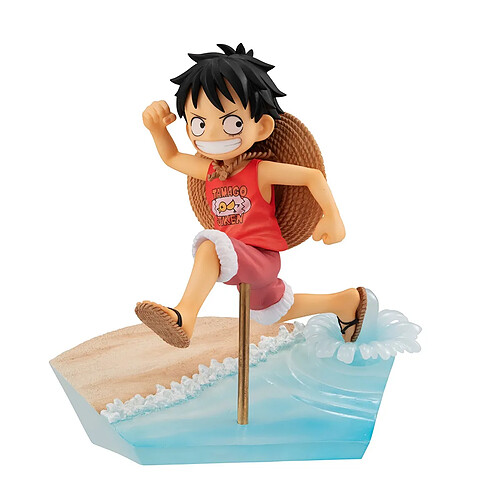 Megahouse One Piece G.E.M. Series - Statuette Monkey D. Luffy Run! Run! Run! 12 cm