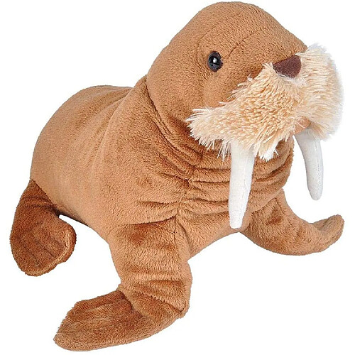 Wild Republic peluche Morse de 20 cm marron