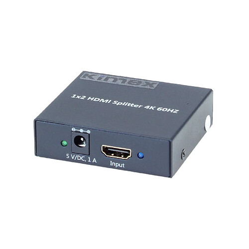 Kimex Splitter HDMI2.0 & HDCP2.2, 1 entrée-2 sorties, 4K60Hz