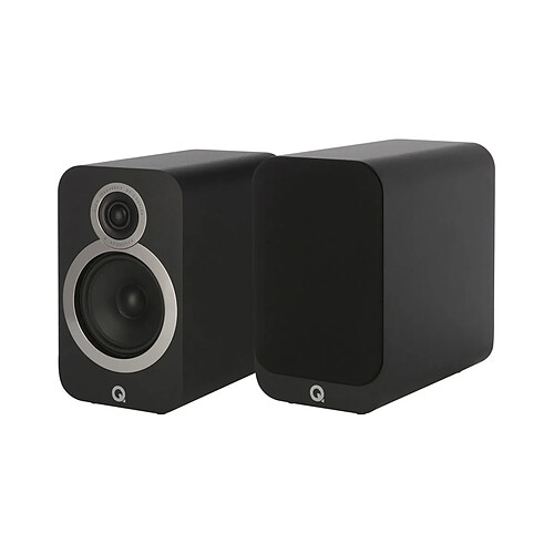 Q Acoustics 3020i Noir Mat - Enceintes Bibliothèques (la paire)