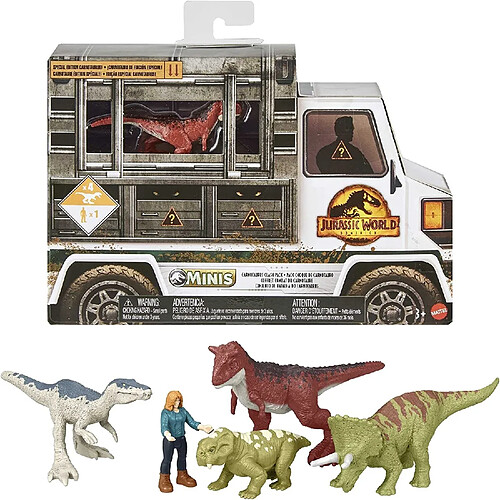 Mattel Jurassic World Minis Figurines Multipack Carnotaurus