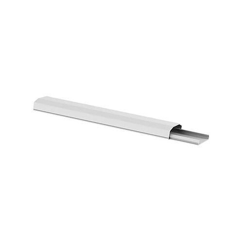 Perel Goulotte passe-c,bles droite - pvc - 60 x 250 mm - blanc