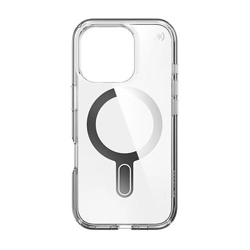 Speck Coque pour iPhone 16 Pro Presidio Antichocs MagSafe avec Système ClickLock Transparent