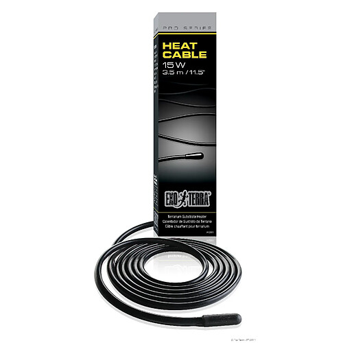 Exoterra Cable chauffant pour terrarium 15W