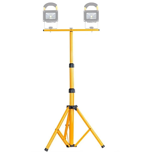 Wewoo Outil LED jaune Lampe d'inondation de de secours de travail Pied de trépied, lumière de non incluse, taille maximum réglable: environ 150cm