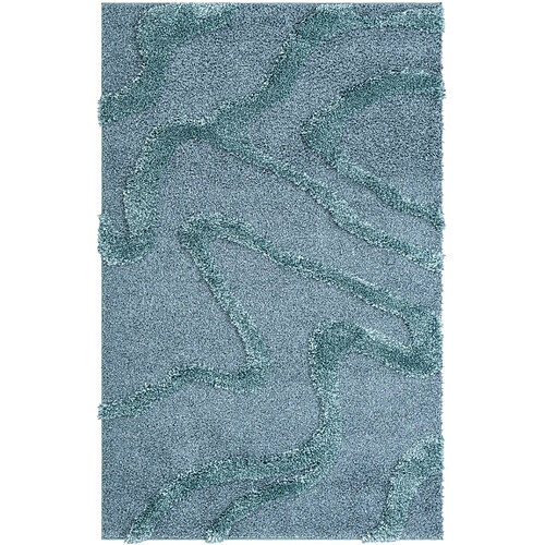 Hadorn Tapis shaggy 305x240 Bleu Thun Arbor