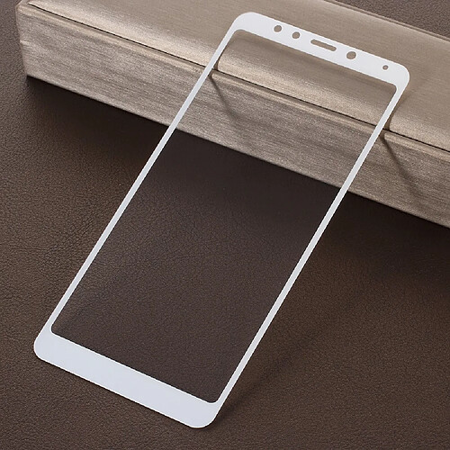 Protecteur écran en verre trempé 026mm 25d courbe pleine grandeur blanc pour votre Xiaomi Redmi 5