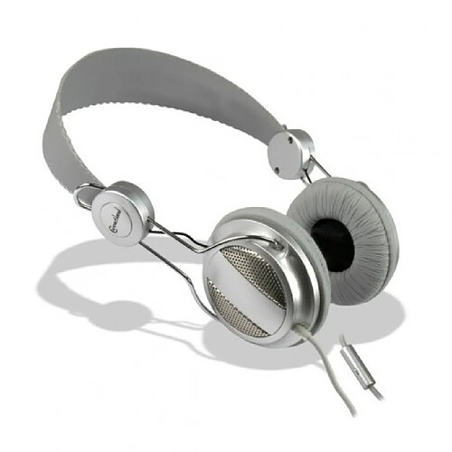 Casque Micro CONNECTLAND SE-5017 SILVER filaire de 1.5m prise jack Réf : 0902076