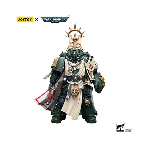 Joy Toy Warhammer 40k - Figurine 1/18 Dark Angels Master with Power Fist 12 cm