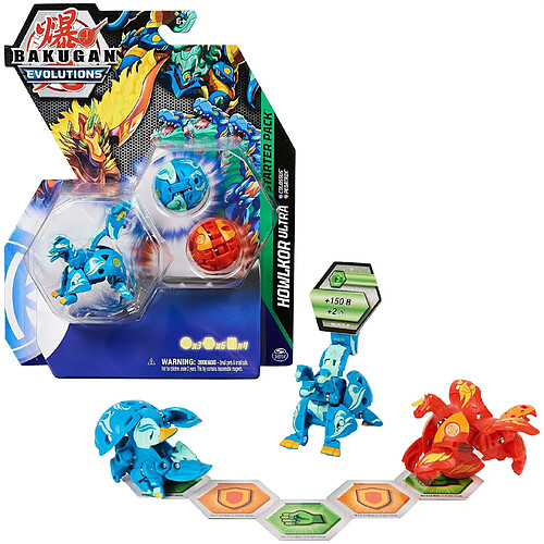 Wea Bakugan - Starter Pack - Howklor Blue Ultra (6063601)