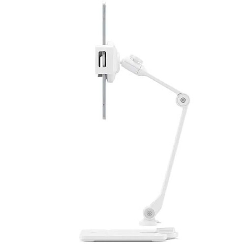 Twelve south Support pour iPad HoverBar Duo (2e génération) avec Bras Réglable en Aluminium Blanc