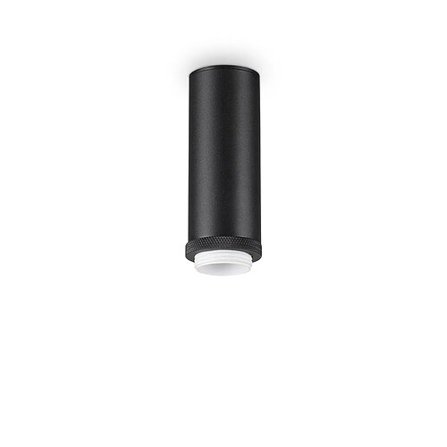 Ideal Lux Downlight rond monté en surface noir