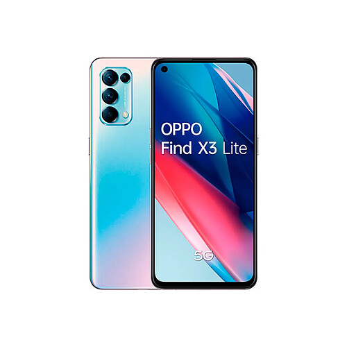 Oppo Find X3 Lite 5G 8Go/128Go Argent (Argent Galactique) Double SIM · Reconditionné