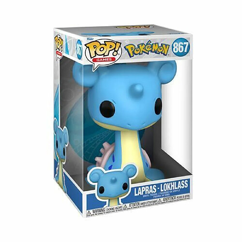 Zyx Music Sarl Figurine Funko Pop Jumbo Pokémon Lapras EMEA