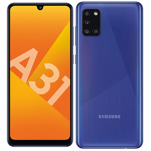 Samsung Galaxy A31 - 64 Go - Bleu prismatique · Reconditionné