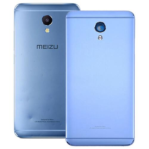 Wewoo Coque arrière bleu pour Meizu M5 Note iPartsAchelle Couverture Arrière,