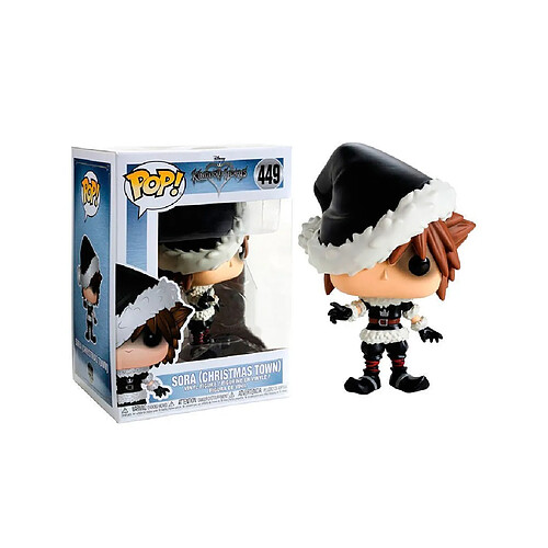 FUNKO - Figurine POP Disney Kingdom Hearts Christmastown Sora Exclusive