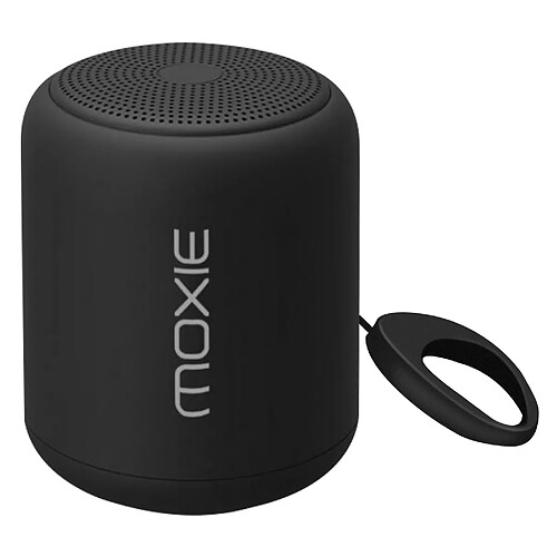 Moxie Enceinte Portable Bluetooth Étanche avec Autonomie 12 Heures Noir