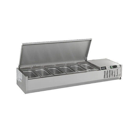 Saladette Réfrigérée A Poser - Inox - Bacs GN 1/3 - Combisteel