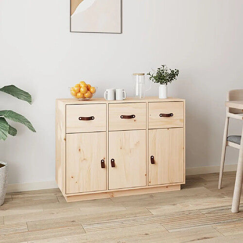 Maison Chic Buffet,Meuble de Rangement,commode pour salon,Cuisine 100x40x75 cm Bois massif de pin -MN15256