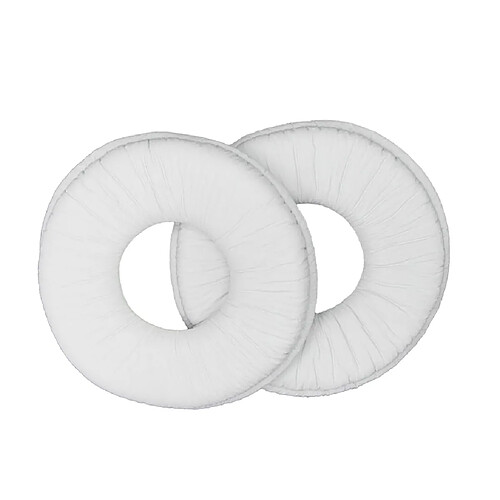 Coussinets pour oreillettes de remplacement pour casque SONY MDR-ZX110 blanc