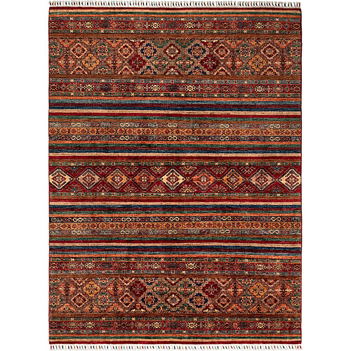 Vidal Tapis de laine 287x211 multicolore Torkman