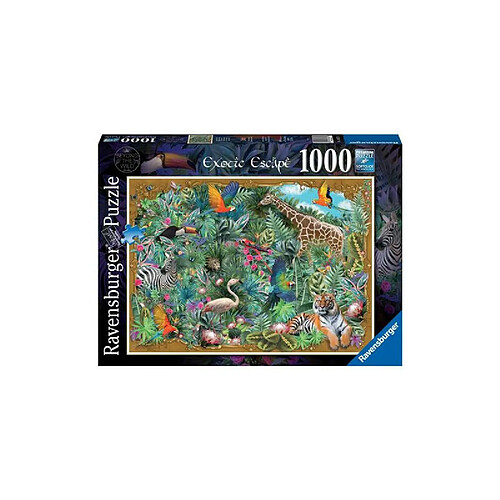 Ravensburger Puzzle 1000 p evasion exotique