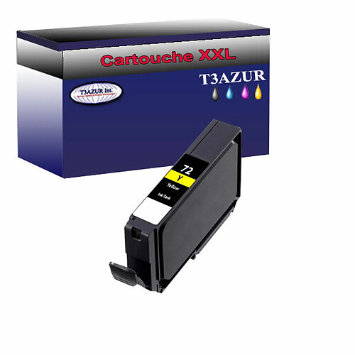 Cartouche compatible Canon Pixma PRO 10, PRO 10S Jaune- T3AZUR