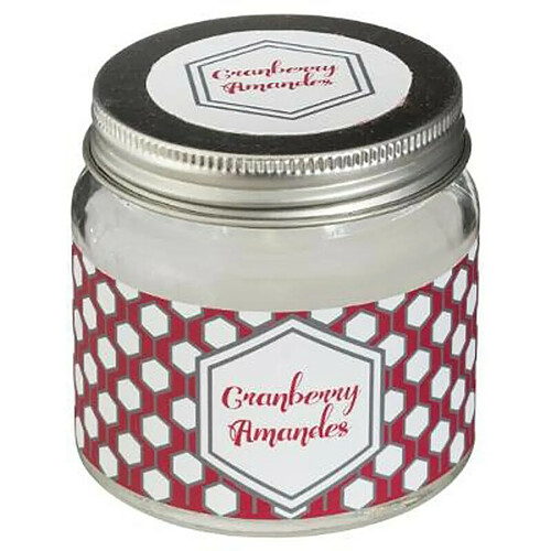 Bougie Parfumée en Verre Bocal 65g Cranberry