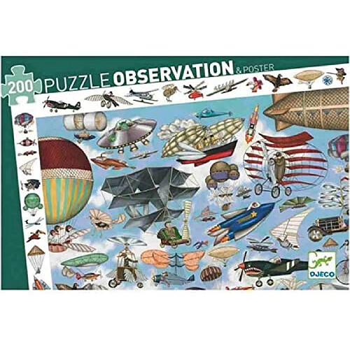 Djeco Puzzle Observation Aero Club 200 p