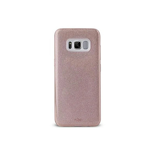 Coque PURO S8 rose pailleté TPU