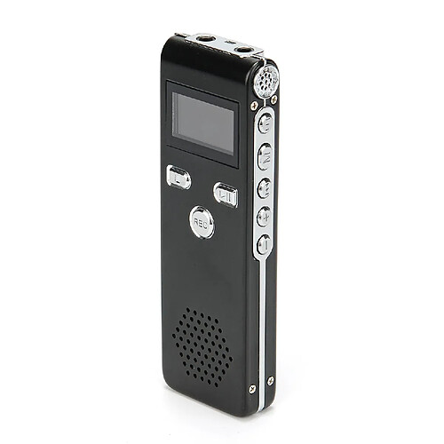 Dictaphone HD Mini Enregistreur Vocal Réduction De Bruit 4GB Noir YONIS