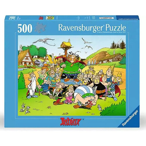 Nathan 500p puzzle Asterix au village