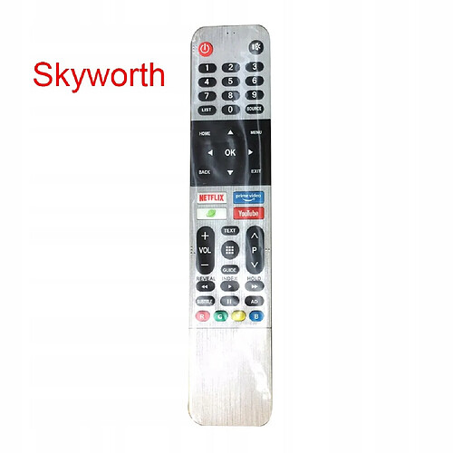 GUPBOO Télécommande Universelle de Rechange Pour Skyworth Android TV pour Smart TV TB5000 UB5100