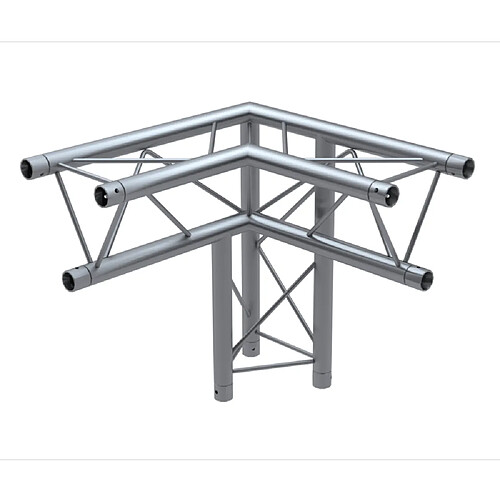 Structure Global Truss série F23 - ANGLE 3D C33 (DROIT) - 3 connecteurs inclus