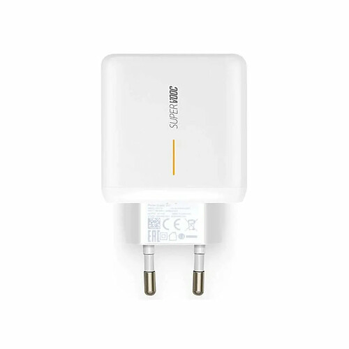 PHONECARE Chargeur 65W Fast Charge 6.5A VOOC 2.0 USB pour OPPO A74 5G