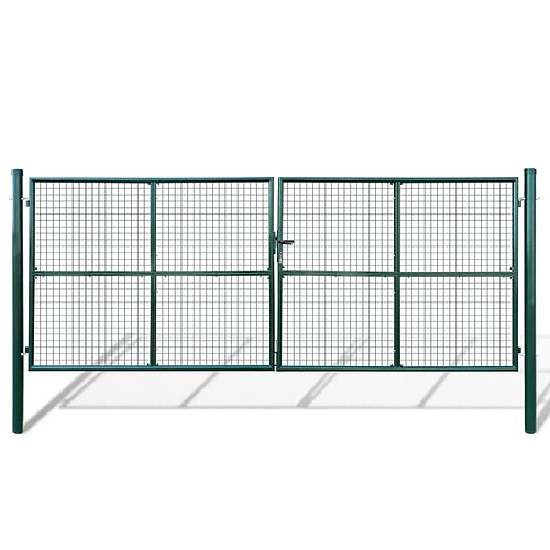 vidaXL Portillon Maille 415 x 200 cm / 400 x 150 cm